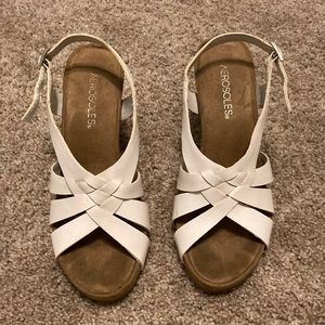 White Wedge Shoes
